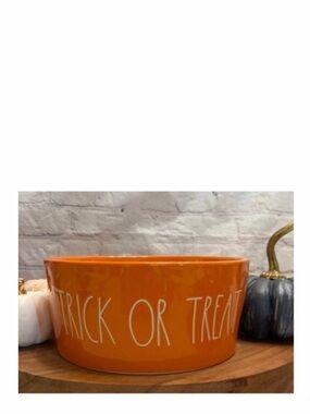 NEW Rae Dunn Halloween Trick or Treat Candy or Dog Bowl 🎃